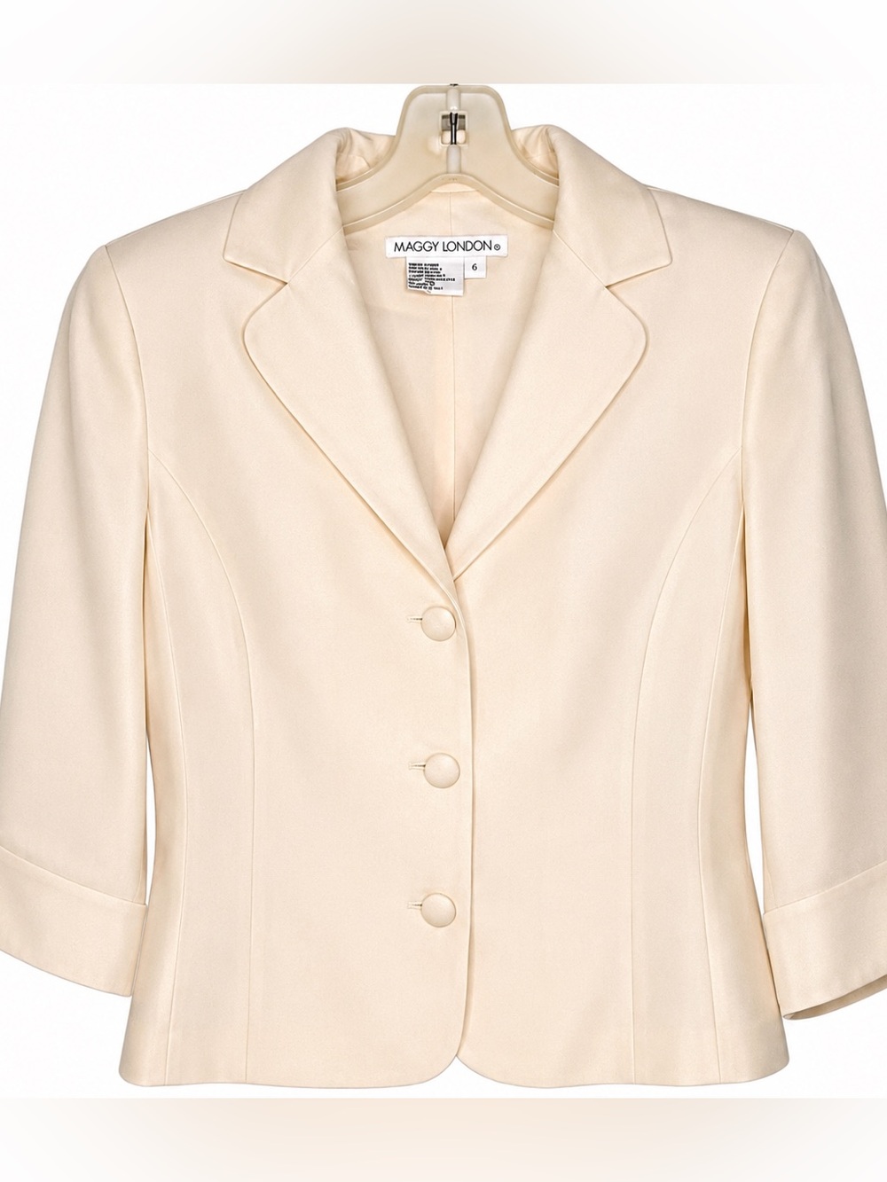 Maggy London Silk Suit Jacket